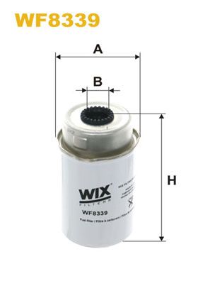 WIX FILTERS Kütusefilter WF8339